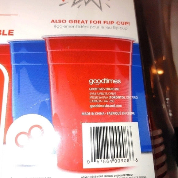 New Goodtimes Beer Pong Game Set With Cups, Mats, Balls, Pens & Rules - Picture 4 of 7